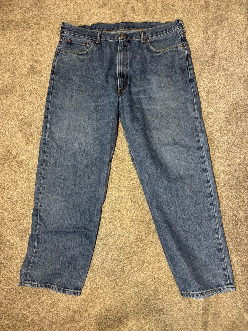 Men's Levi Strauss 550 Jeans in Classic Blue - W40 L30